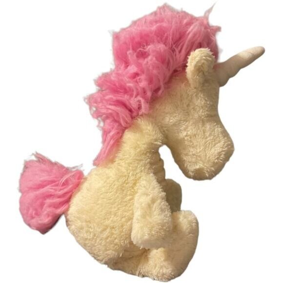 Jellycat London Unicorn Plush Stuffed Animal Toy With Pink Mane & Tail 16" - Picture 4 of 5